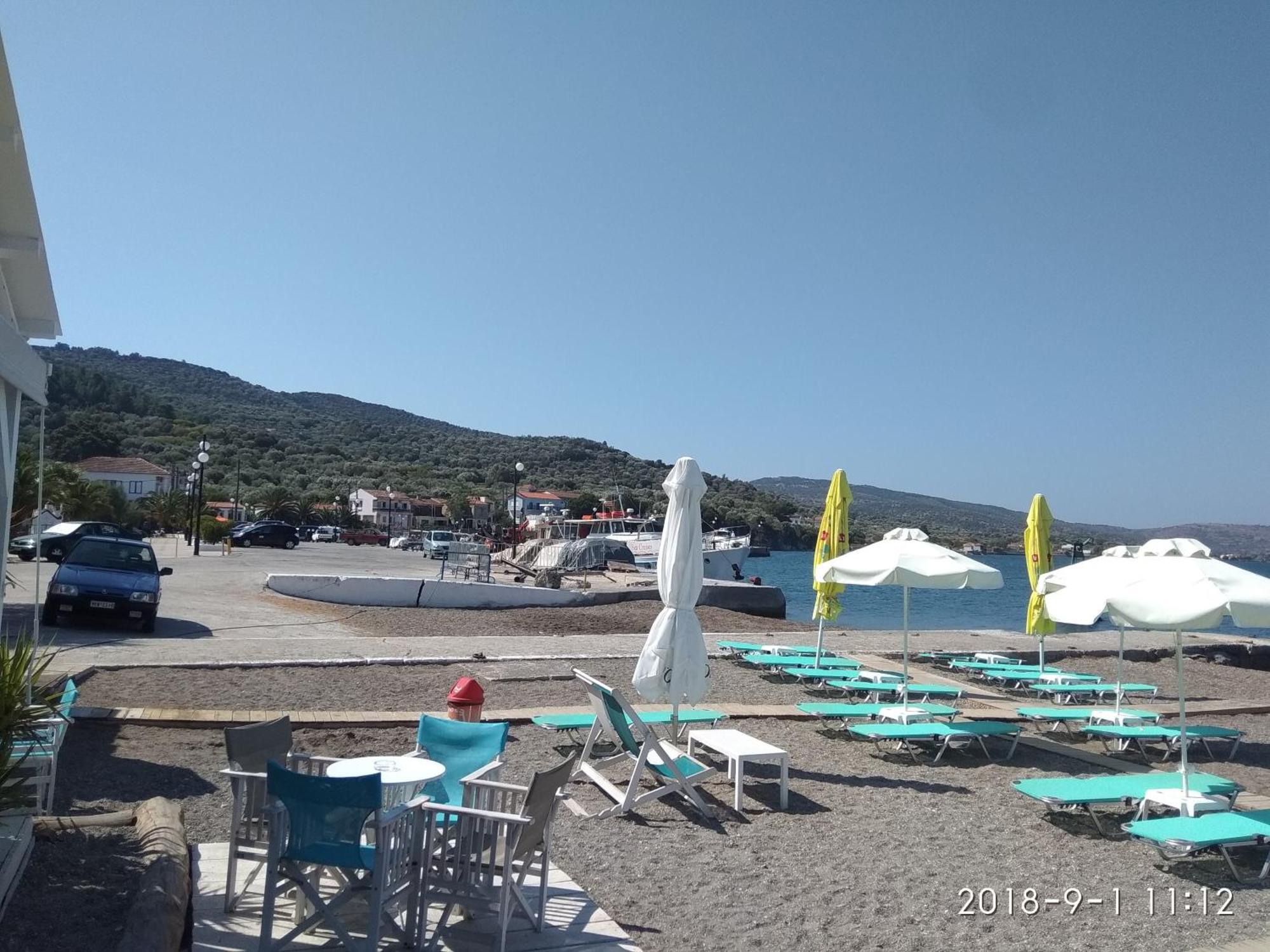 Holiday House With Sea View In Skala Polichnitos Skala Polichnitou Extérieur photo